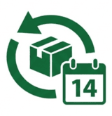 Binnen 14 dagen retourneren